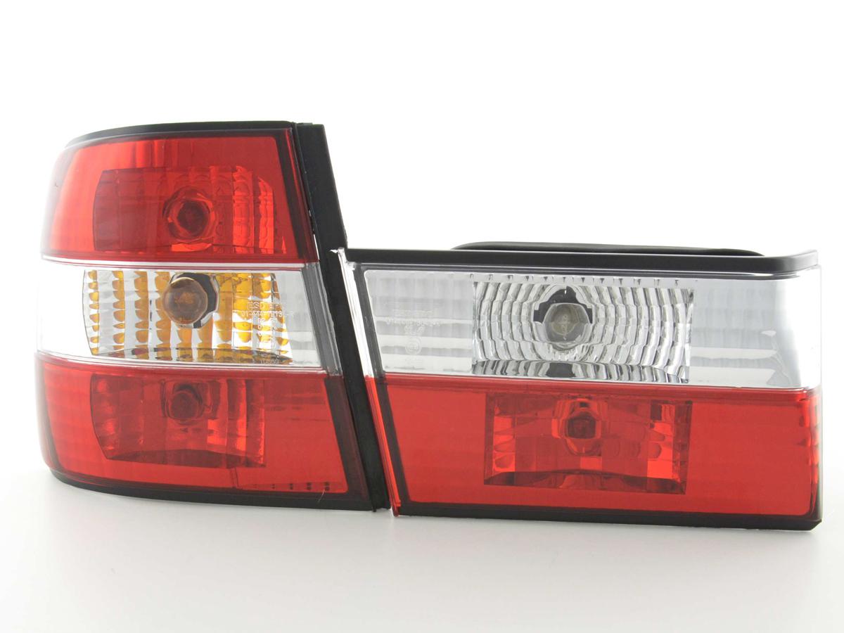Rückleuchten BMW 5er Limo Typ E34 88-94 klar rot Rückleuchten BMW 5er Limo Typ E34 88-94 klar rot